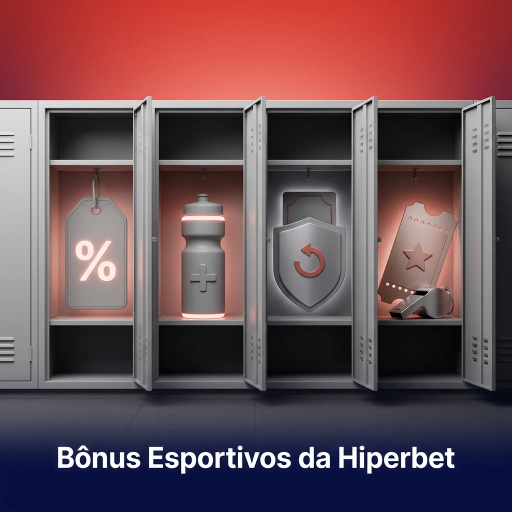 Hiperbet sports bonuses including welcome offer, bet insurance, free bets, and accumulator bonus for Brazilian bettors