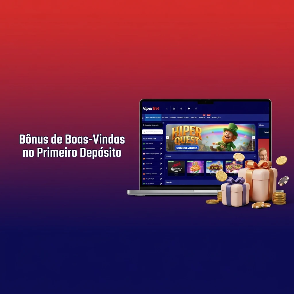 Hiperbet welcome bonus: 100% match up to R$500 on first deposit for sports betting and casino games in Brazil