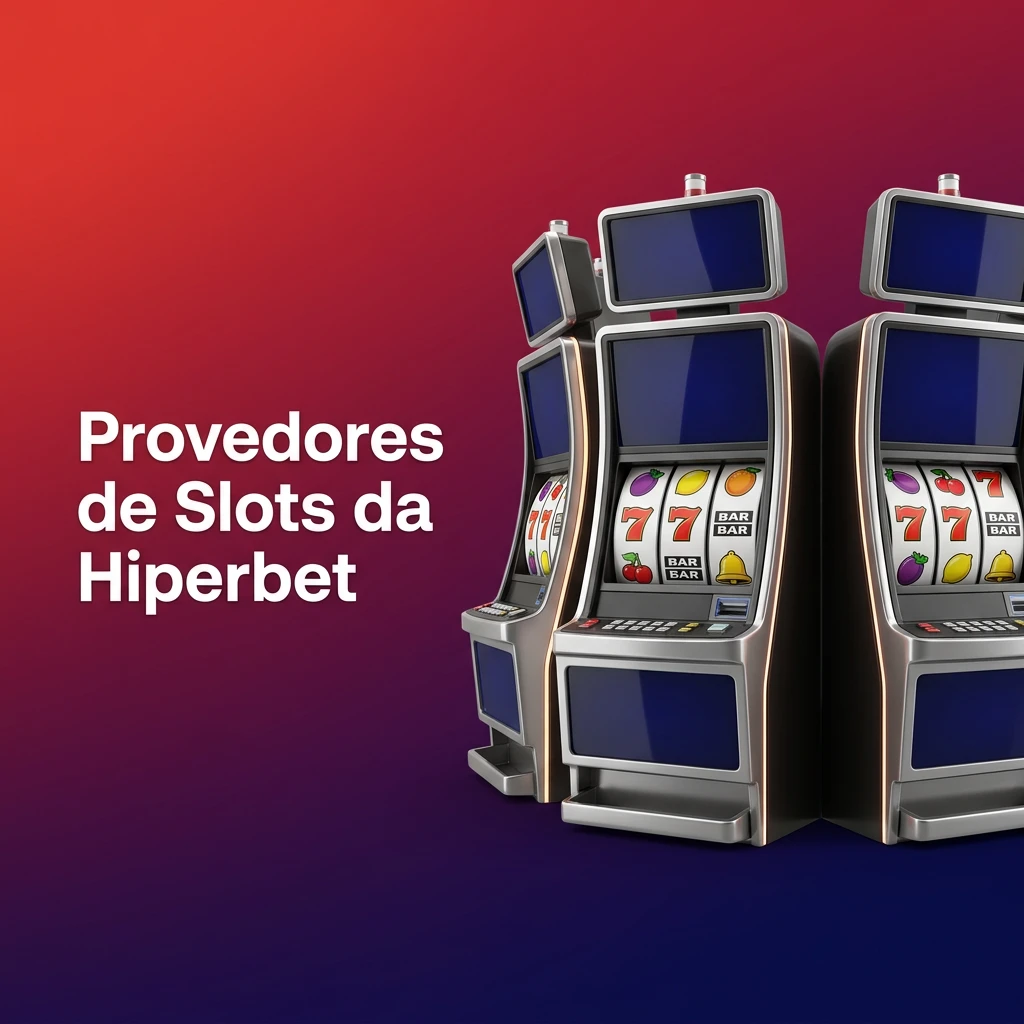 Logos dos provedores de slots da Hiperbet, incluindo Pragmatic Play, NetEnt e Play'n GO