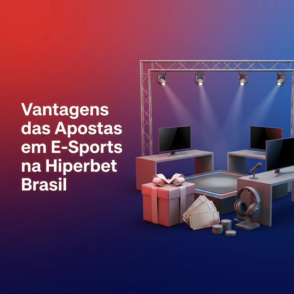 Hiperbet Brasil e-sports betting advantages showing competitive odds, Pix payments, mobile app, and 24/7 support